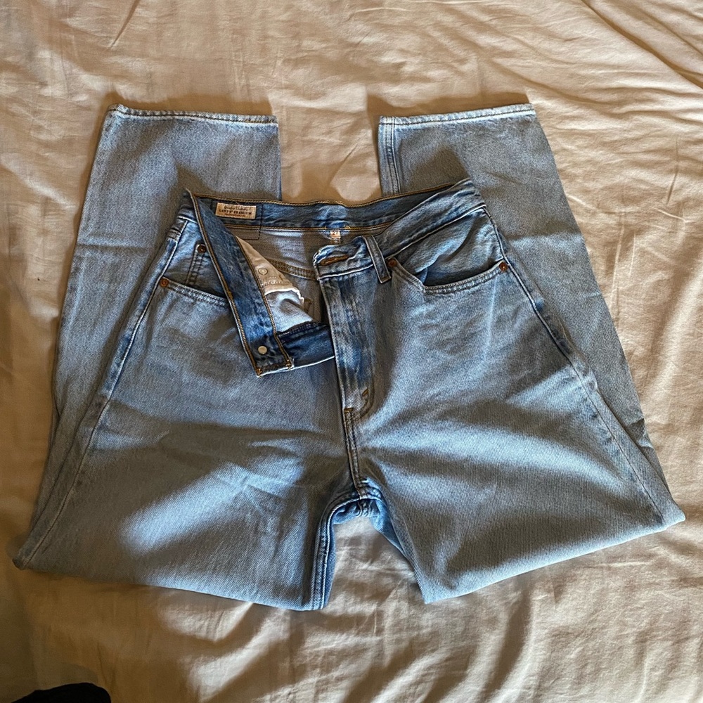 Levi’s Light Wash “Dad” Jeans